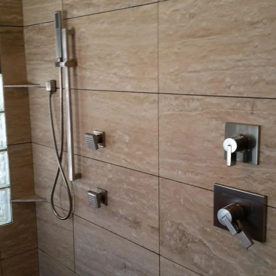 Shower fixture installation for Water Heater Replacement in Port Huron